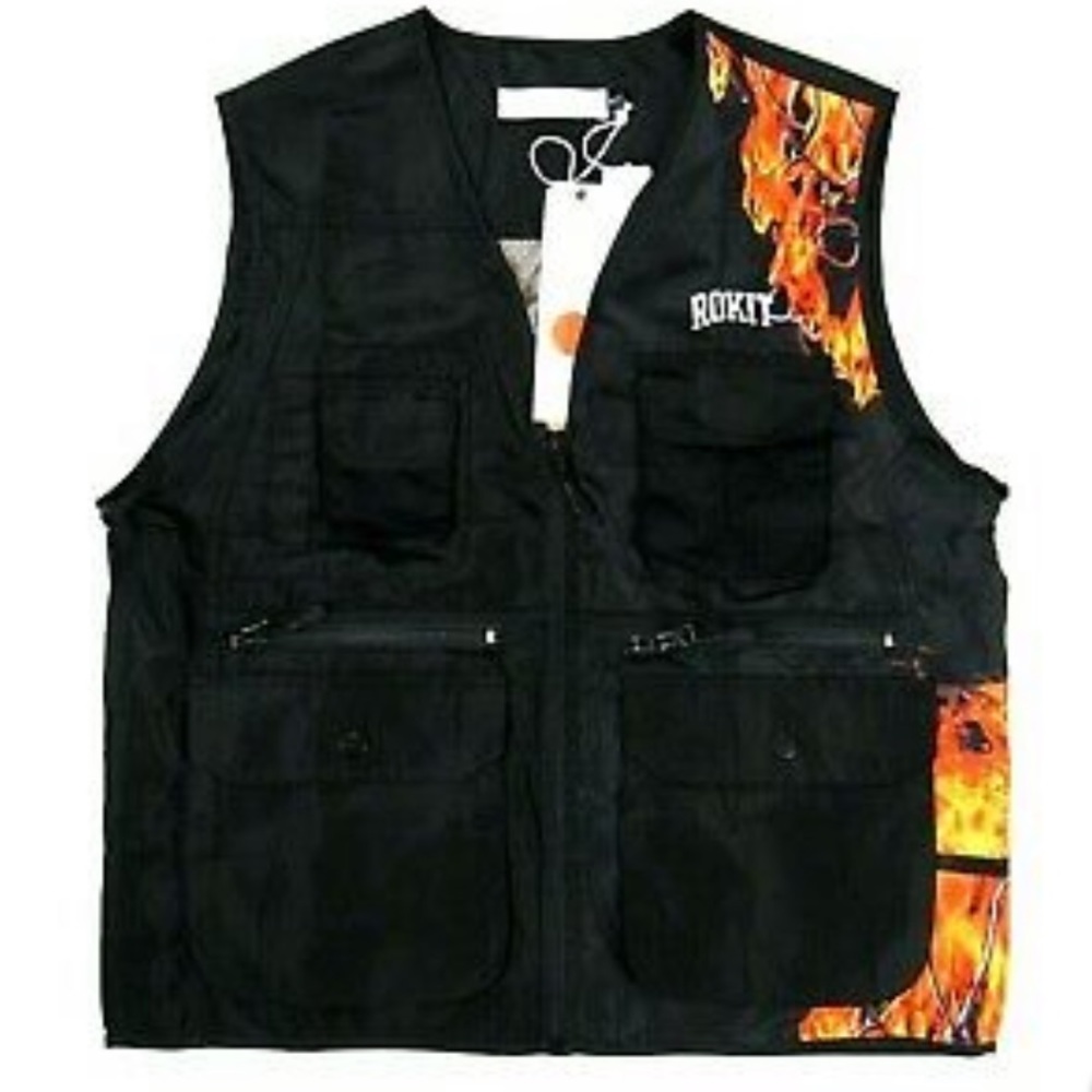 New- Rokit Sublime Utility Vest Black